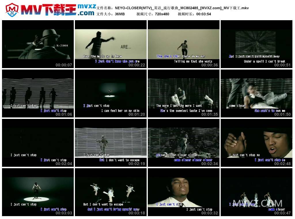 NEYO-CLOSER(MTV)_英语_流行歌曲_MC802485